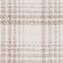 Sample Inara Light Brown Plaid Area Rug-0