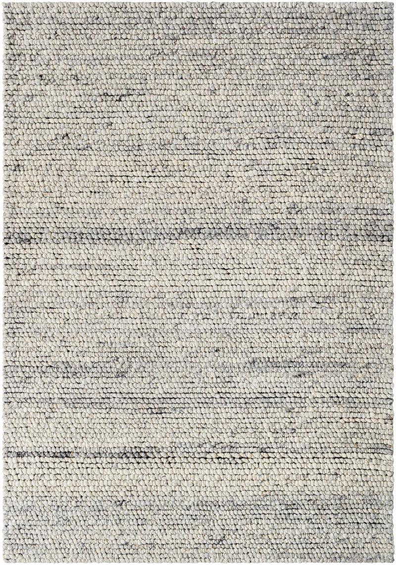 Sample Olisa Cream & Gray Wool Area Rug-0