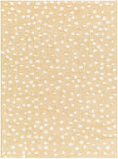 Sample Bernt Beige Polka Dot Area Rug-0