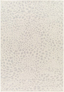 Sample Erno Cream Leopard Print Area Rug-0