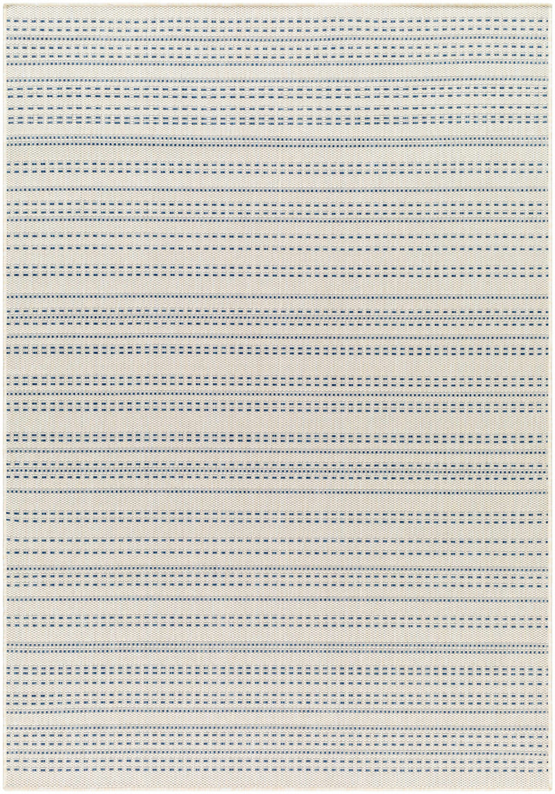 Sample Galen Blue & Cream Area Rug-0