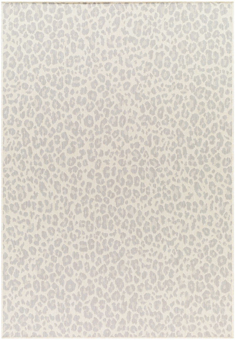 Sample Garbo Cream Leopard Print Area Rug-0