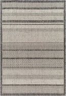 Sample Hessa Black & White Area Rug-0