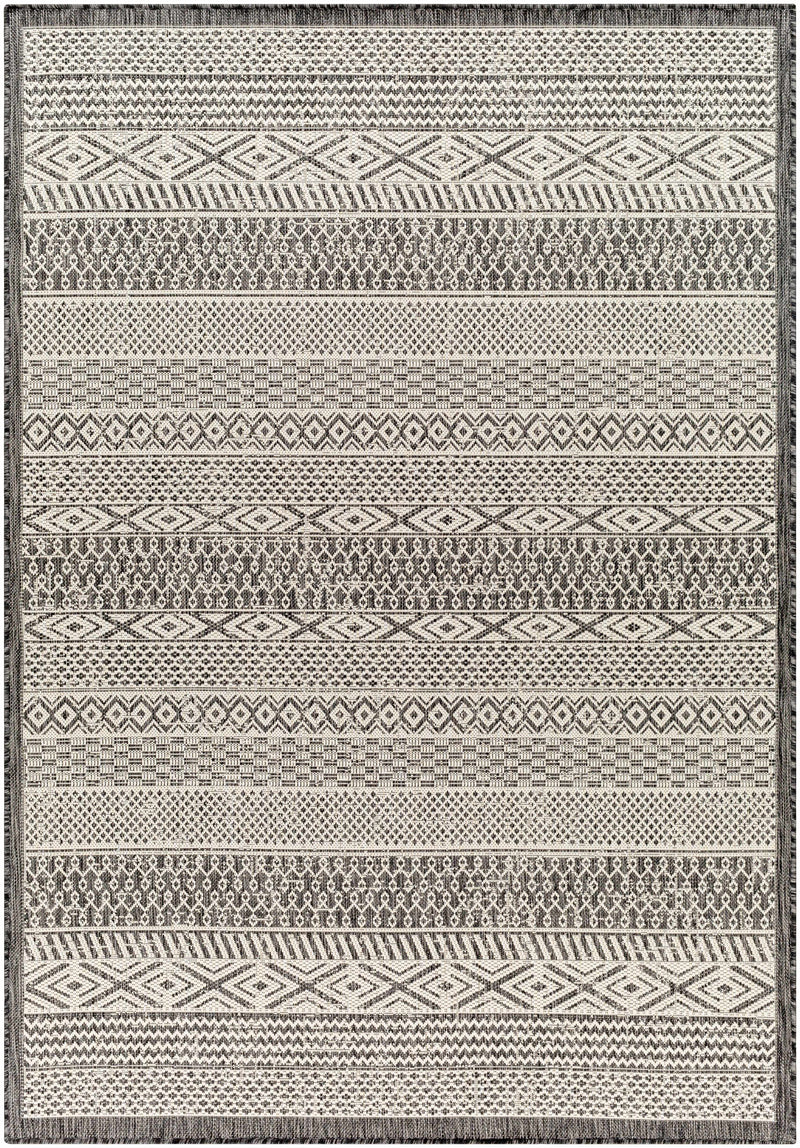 Sample Humla Gray Aztec Area Rug-0