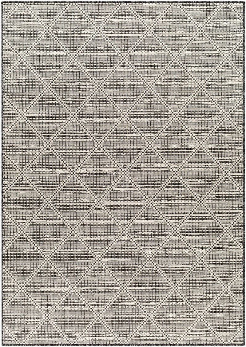 Sample Ivory Black & White Area Rug-0