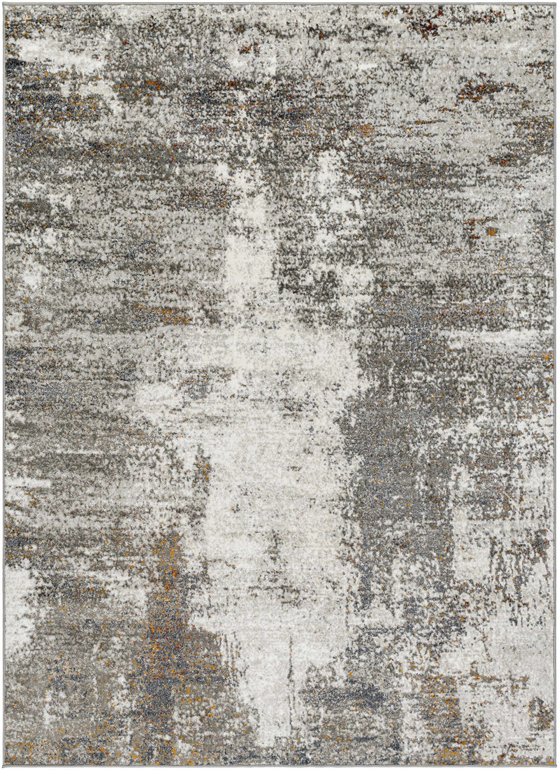 Sample Duval Taupe Abstract Area Rug-0