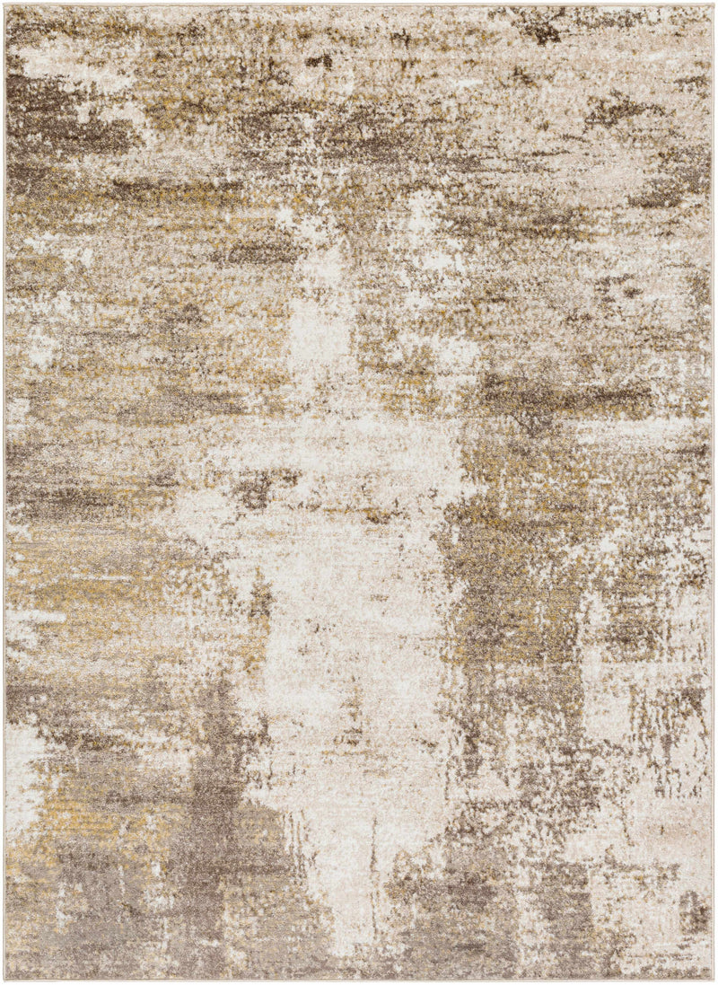 Sample Duval Brown Abstract Area Rug-0