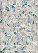 Sample Gonca Blue Geometric Area Rug-0