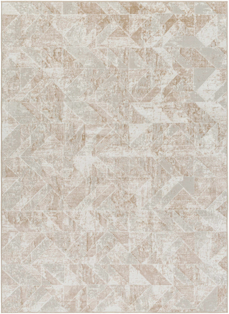 Sample Gonca Gray Geometric Area Rug-0