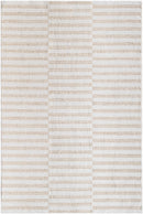 Sample Melva Tan Striped Area Rug-0