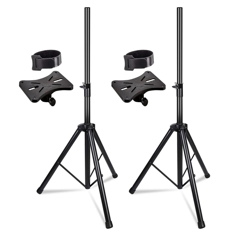 5 Core Speaker Stand Tripod Heavy Duty Adjustable Up to 72 Inch DJ Studio Monitor Stands Pole Mount Black-5