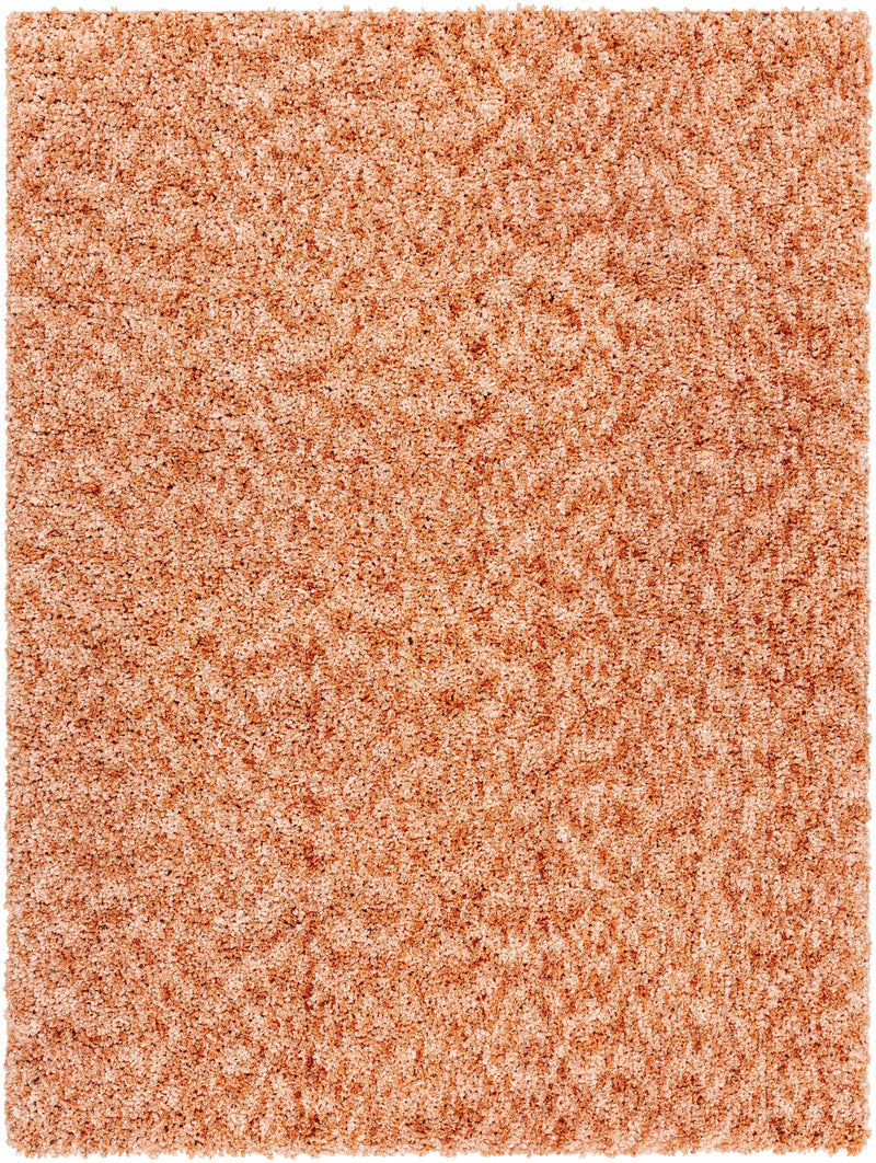 Sample Fews Dusty Coral Plush Area Rug-0