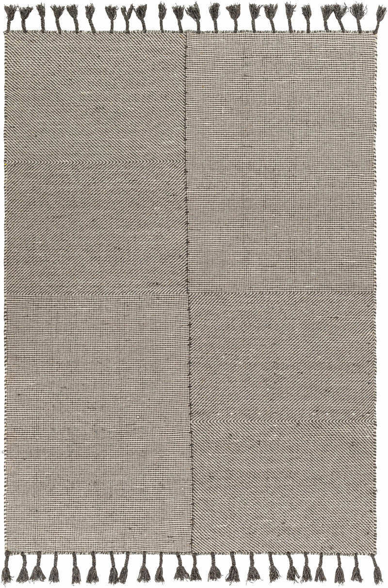 Sample Abhay Gray Wool Area Rug-0