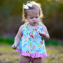 AnnLoren Baby and Big Girls Mermaid Swing Tank Top Spring Summer Separates-4