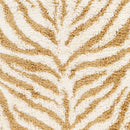 Sample Tace Zebra Print Shag Area Rug-0
