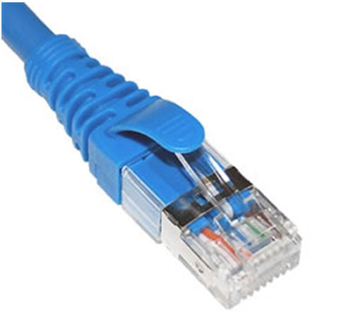 Patch cord cat6a ftp 3ft blue