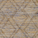 Sample Buse Hand Woven Beige & Blue Area Rug-0