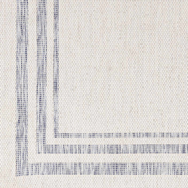 Sample Teja Cream & Blue Indoor & Outdoor Rug-0
