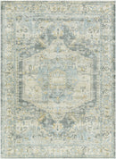 Sample Vaeda Blue Medallion Area Rug-0