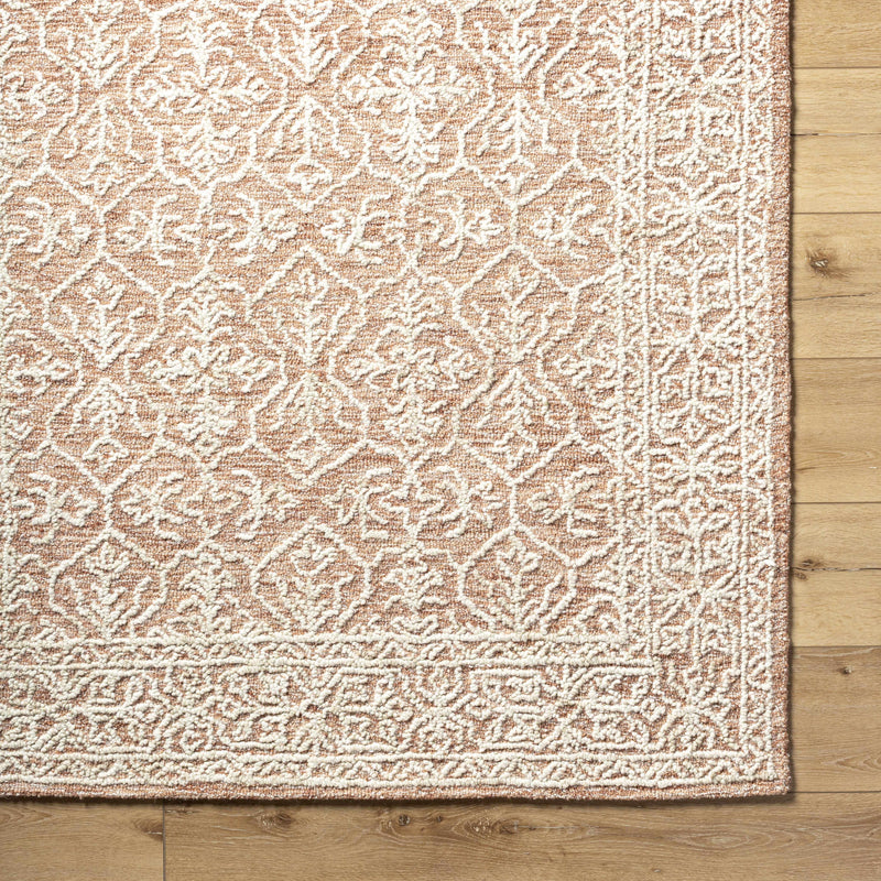 Sample Yadid Brown Wool Area Rug-0