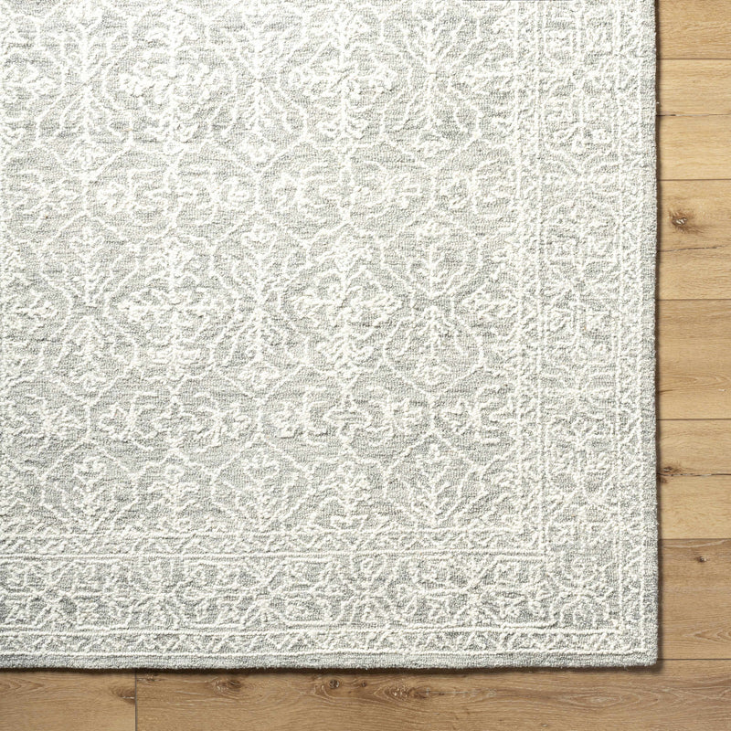 Sample Yadid Gray Wool Area Rug-0