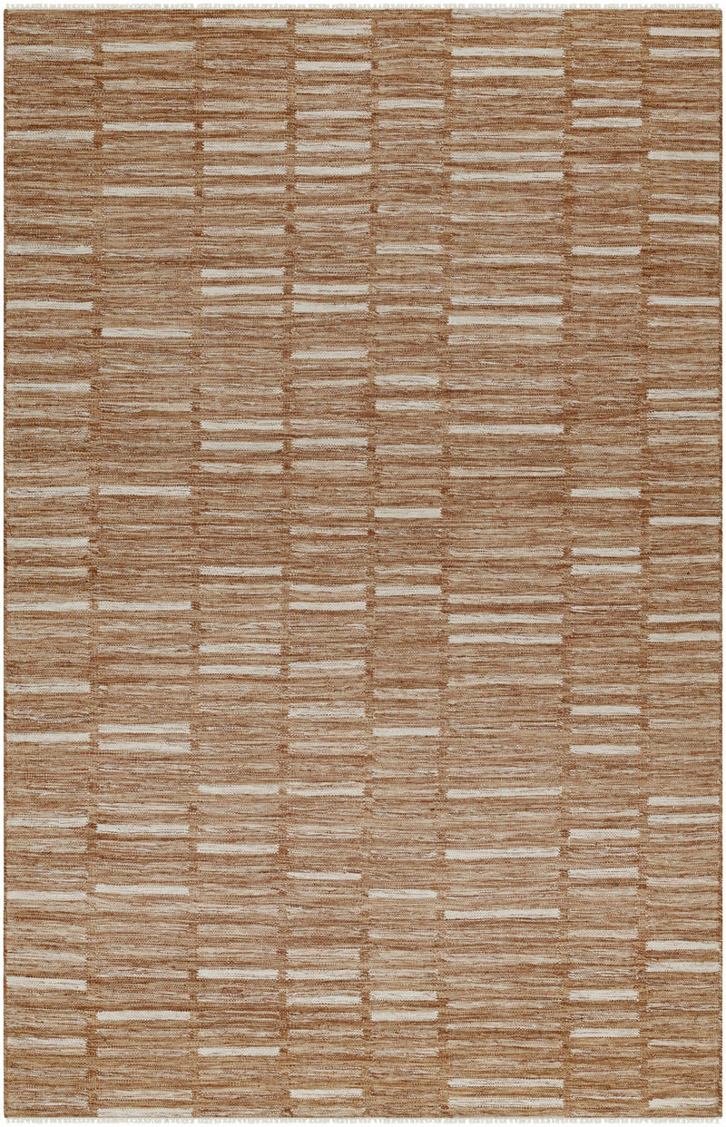 Sample Uheri Camel Checkered Area Rug-0