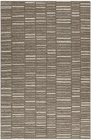 Sample Uheri Brown Checkered Area Rug-0