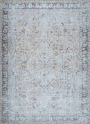 Sample Haile Green & Pink Washable Area Rug-0