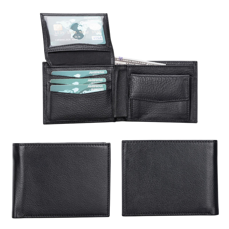 Aspen Premium Full-Grain Leather Wallet for Men-9