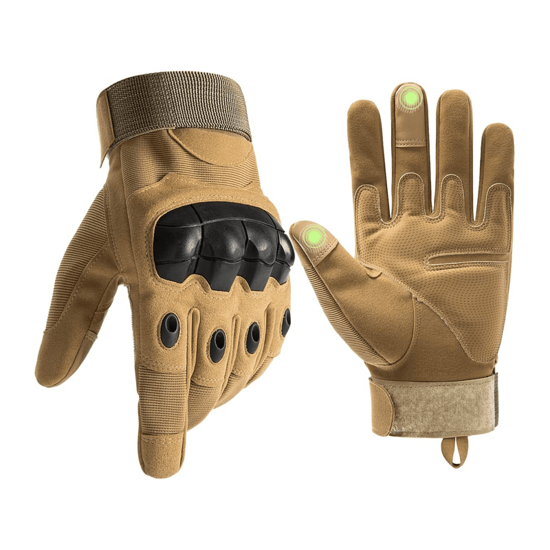 Tactical Military Airsoft Gloves for Outdoor Sports, Paintball, and Motorcycling with Touchscreen Fingertip Capability-6