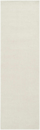 Brockton Solid Wool Light Beige Area Rug-5