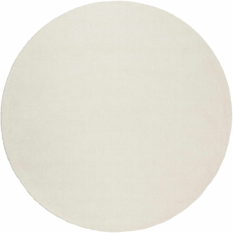 Brockton Solid Wool Light Beige Area Rug-11