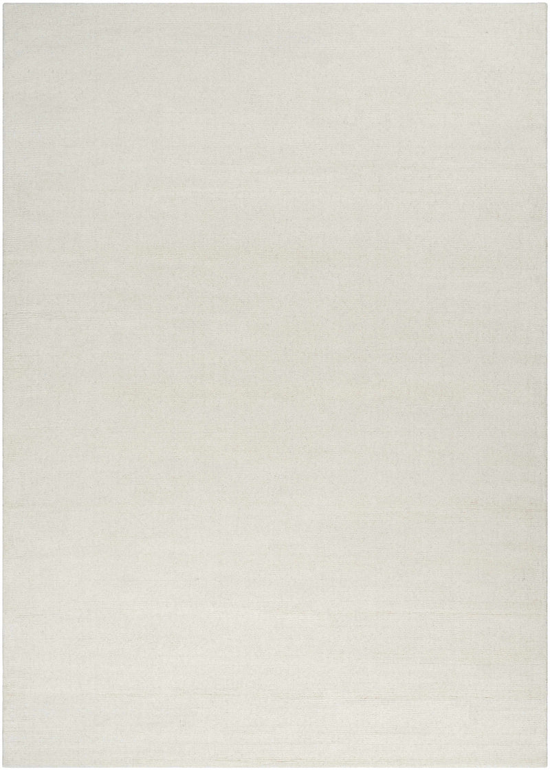 Brockton Solid Wool Light Beige Area Rug-10