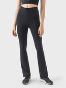 Zipper Detail High Waist Active Pants-0