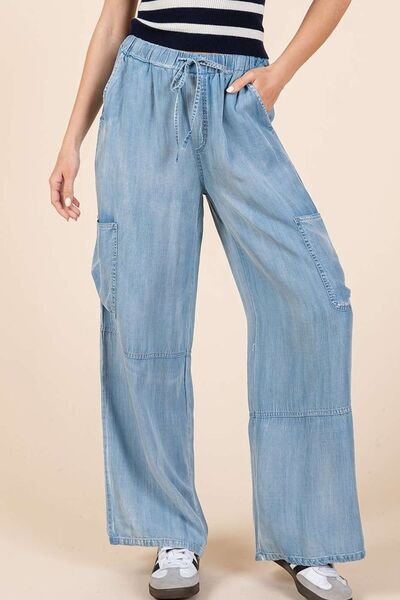 Mony Cargo Wide Leg Pants-0