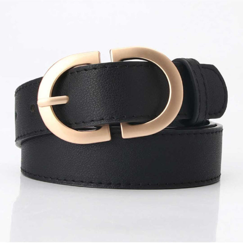 Allie Vegan Leather Belt-1