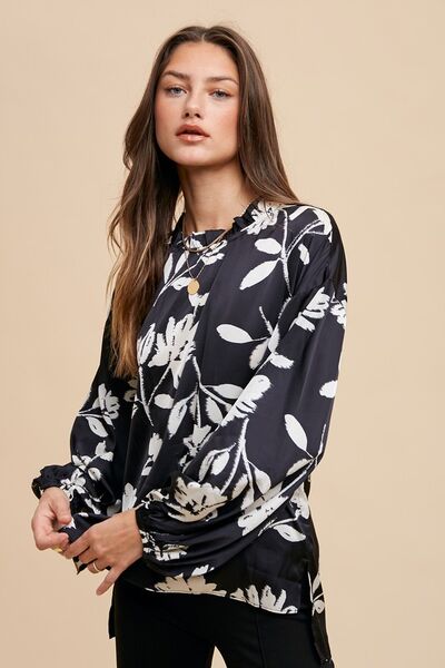 Tamy Balloon Sleeve Blouse-3