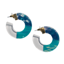 Eva -Blue Earrings-0