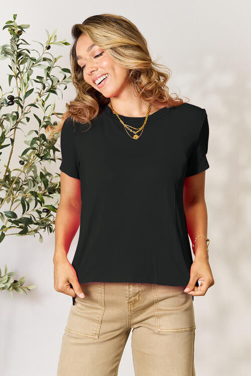 Essential Round Neck Top-1