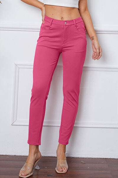 Essential Stretchy Stitch Pants-4