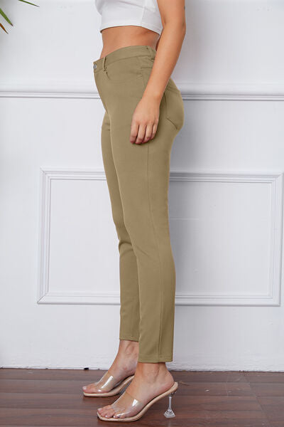 Essential Stretchy Stitch Pants-11