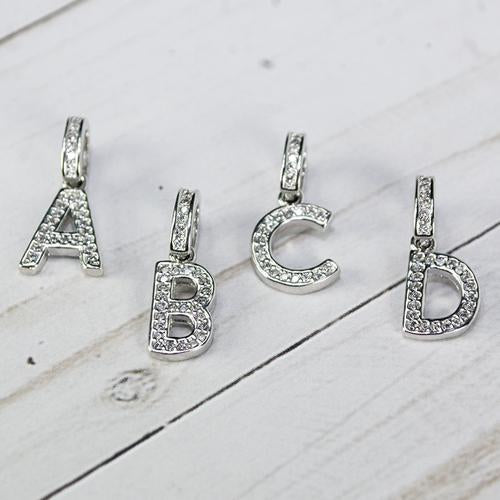Stainless Steel Letter Necklace-1