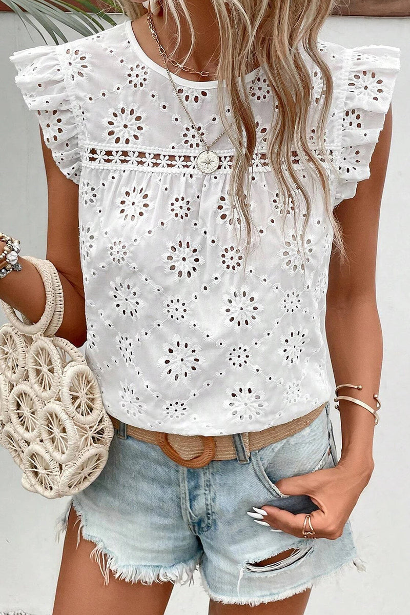 Lucy Eyelet Top-3