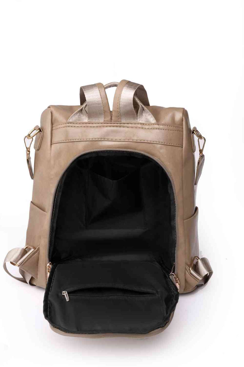 Marcy Zipper Pocket Backpack-3