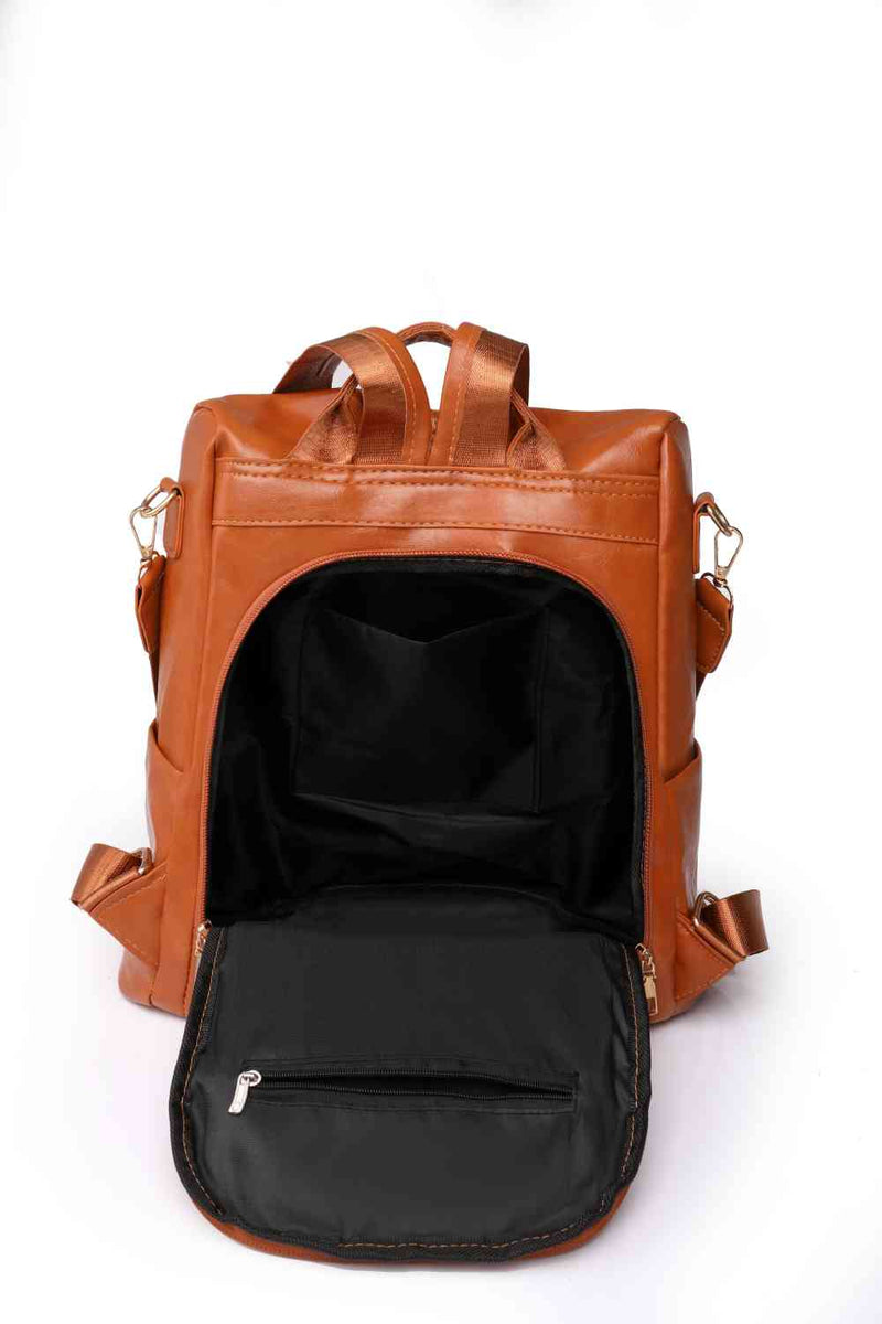 Marcy Zipper Pocket Backpack-14