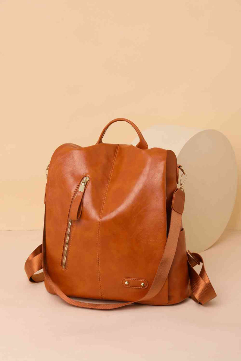 Marcy Zipper Pocket Backpack-15