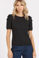 Mara Short Sleeve Blouse-0