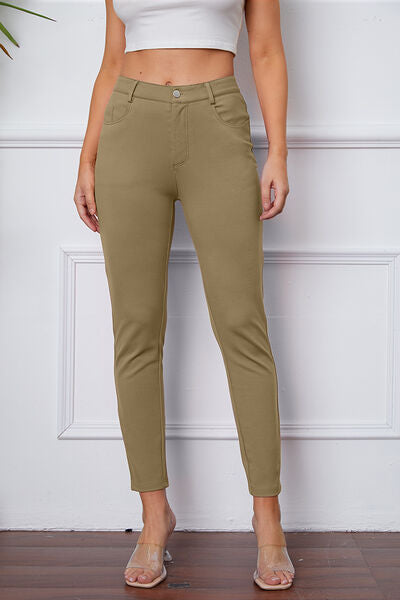 Essential Stretchy Stitch Pants-10