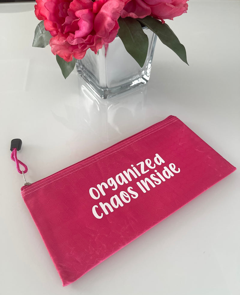 Personalized Organized Chaos Pouch-3