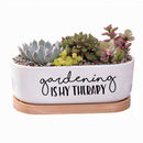 Message in a Planter - 7" Oval-1